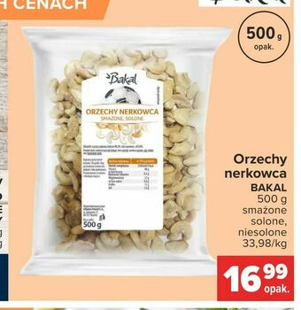 Carrefour Orzechy nerkowca oferta