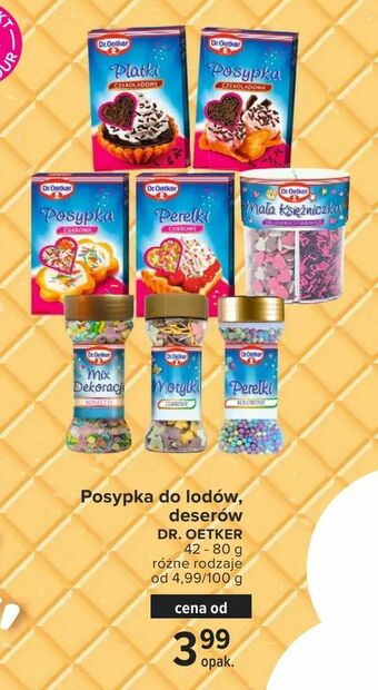 Carrefour Posypka do lodów, deserów oferta