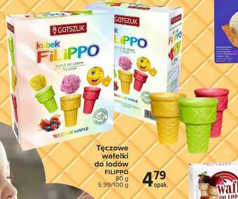 Carrefour Tęczowe wafelki do lodów oferta