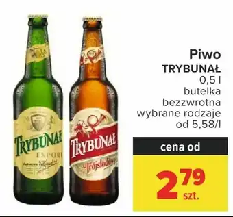 Carrefour Piwo TRYBUNAŁ oferta