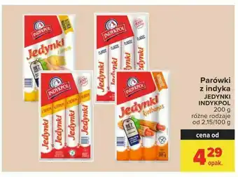Carrefour Parówki z indyka oferta