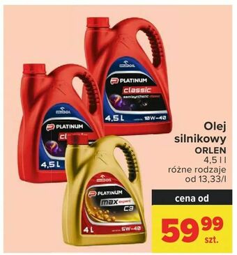 Carrefour Olej silnikowy oferta
