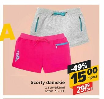 Carrefour Szorty damskie oferta
