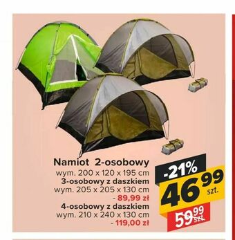 Carrefour Namiot 2-osobowy oferta