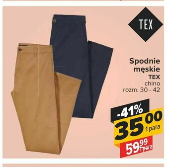 Carrefour Spodnie męskie oferta