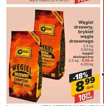 Węgiel drzewny, brykiet węgla drzewnego