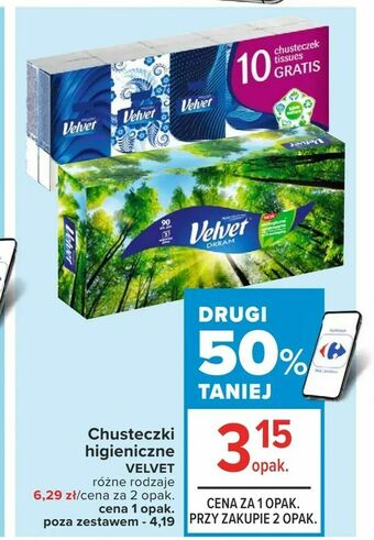 Carrefour Chusteczki higieniczne oferta