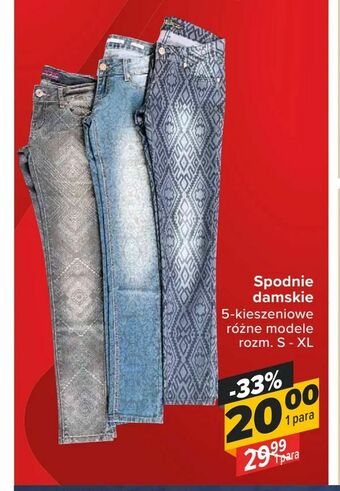 Carrefour Spodnie damskie oferta
