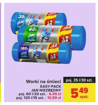 Carrefour Worki na śmieci oferta