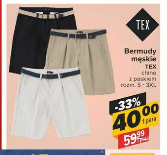 Carrefour Bermudy męskie oferta