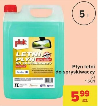 Carrefour Płyn letni do spryskiwaczy oferta