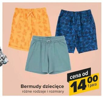Carrefour Bermudy dziecięce oferta