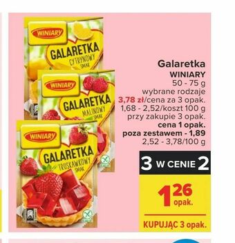 Carrefour Galaretka oferta