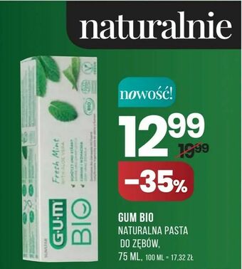 Drogerie Natura Gum bio oferta
