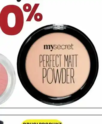 Drogerie Natura My secret perfect matt oferta