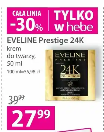 Hebe EVELINE Prestige 24K oferta