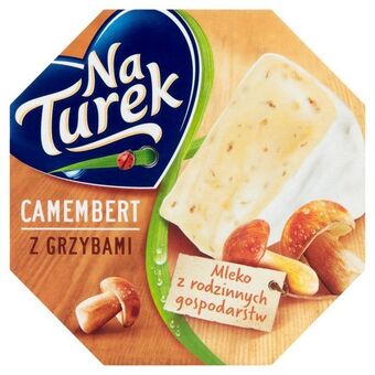 Naturek ser pleśniowy camembert z grzybami 120 g