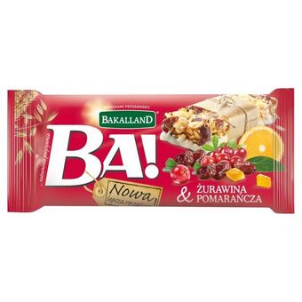 Torimpex Bakalland ba! żurawina & pomarańcza baton zbożowy 40 g oferta