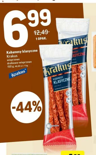 Intermarche Kabanosy klasyczne oferta