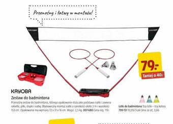 Jula Zestaw do badmintona oferta