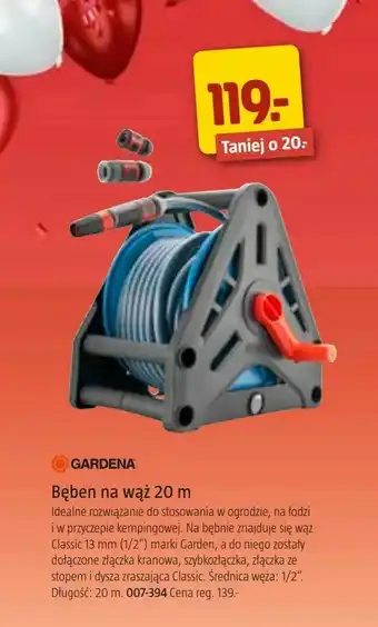 Jula Bęben na wąż 20 m oferta