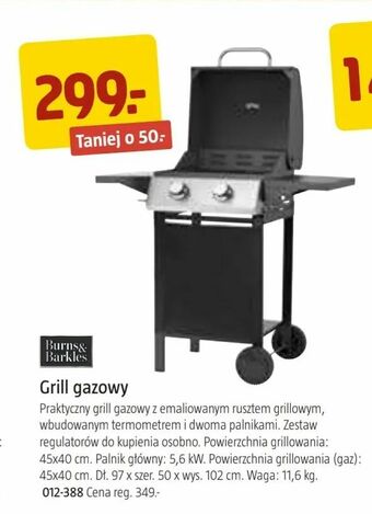 Jula Grill gazowy oferta