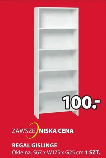 JYSK Regał gislinge oferta