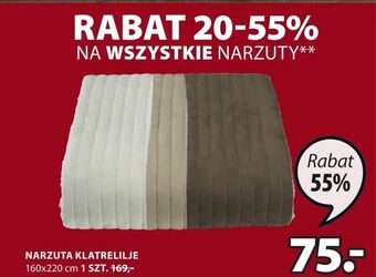 JYSK Narzuta klatrelilje oferta