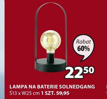 JYSK Lampa na baterie solnedgang oferta
