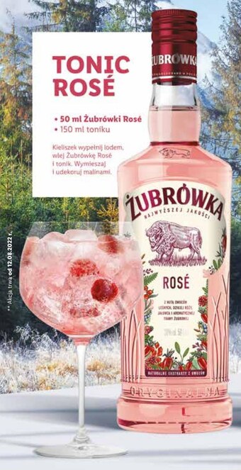 Lidl Wódka żubrówka oferta