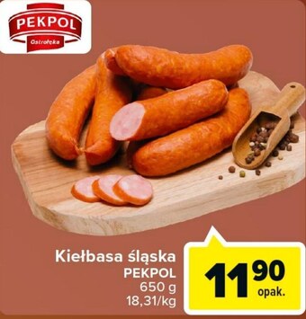Carrefour Kiełbasa pekpol oferta
