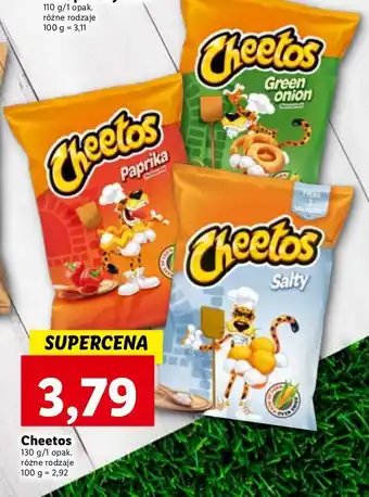 Lidl Chrupki solone cheetos oferta