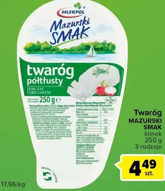 Carrefour Express Twaróg mlekpol oferta