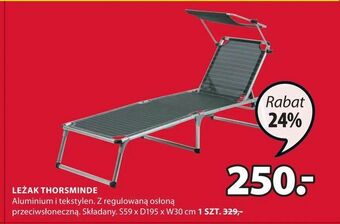 JYSK Leżak thorsminde oferta