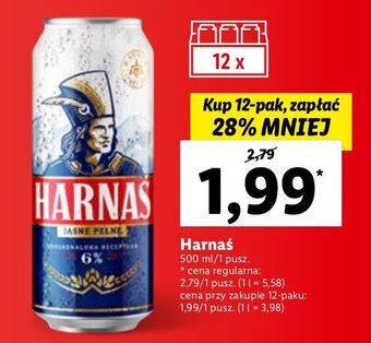 Lidl Piwo harnaś jasne pełne oferta