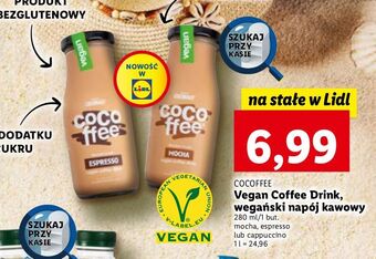 Lidl Napój kawowy mocha cocoffee oferta