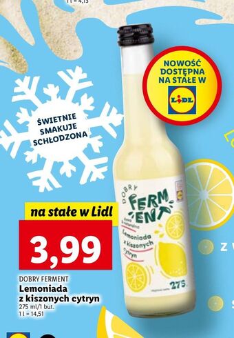 Lidl Lemoniada z kiszonych cytryn dobry ferment oferta