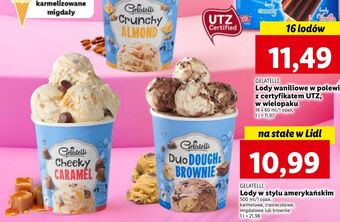 Lidl Lody choco brownie gelatelli oferta