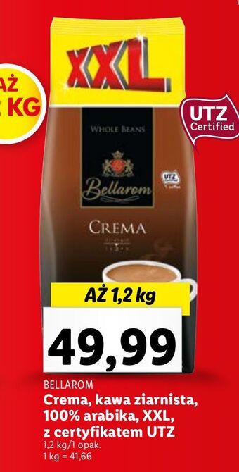 Lidl Kawa bellarom cafe crema oferta