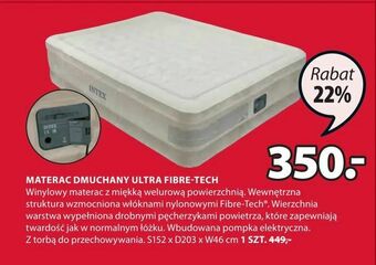 JYSK Materac dmuchany ultra fibre-tech oferta