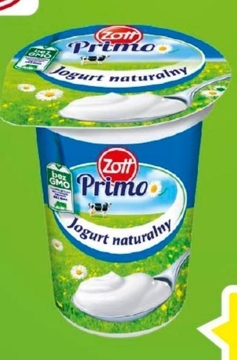 Carrefour Market Zott primo jogurt naturalny 180 g oferta