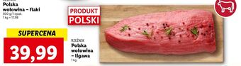 Lidl Ligawa wołowa rzeźnik codzienna dostawa oferta