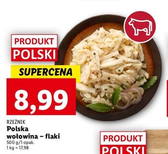 Lidl Flaki wołowe rzeźnik codzienna dostawa oferta