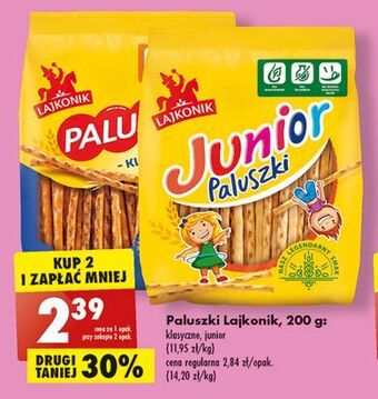 Biedronka Paluszki lajkonik junior oferta