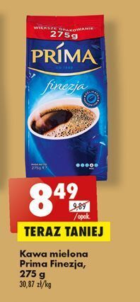 Biedronka Kawa cafe prima finezja oferta