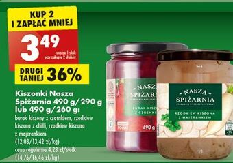 Biedronka Rzodkiewka kiszona z koprem nasza spiżarnia oferta