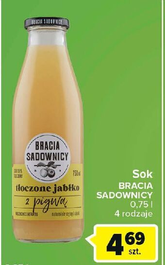 Globi Sok tłoczony jabłko i pigwa bracia sadownicy oferta