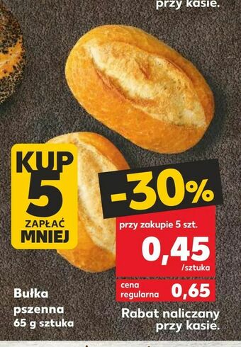 Kaufland Bułka pszenna oferta