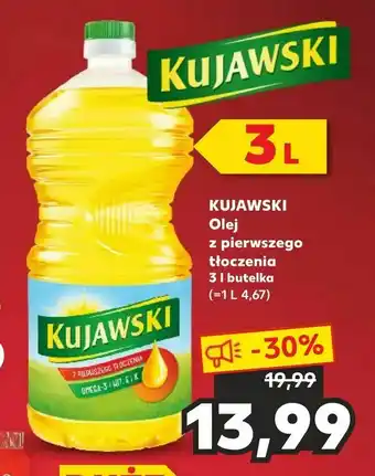 Kaufland KUJAWSKI Olej z pierwszego tłoczenia oferta