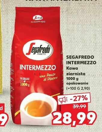 SEGAFREDO INTERMEZZO Kawa ziarnista